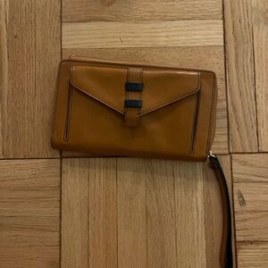 Brown Leather Women’s Clutch